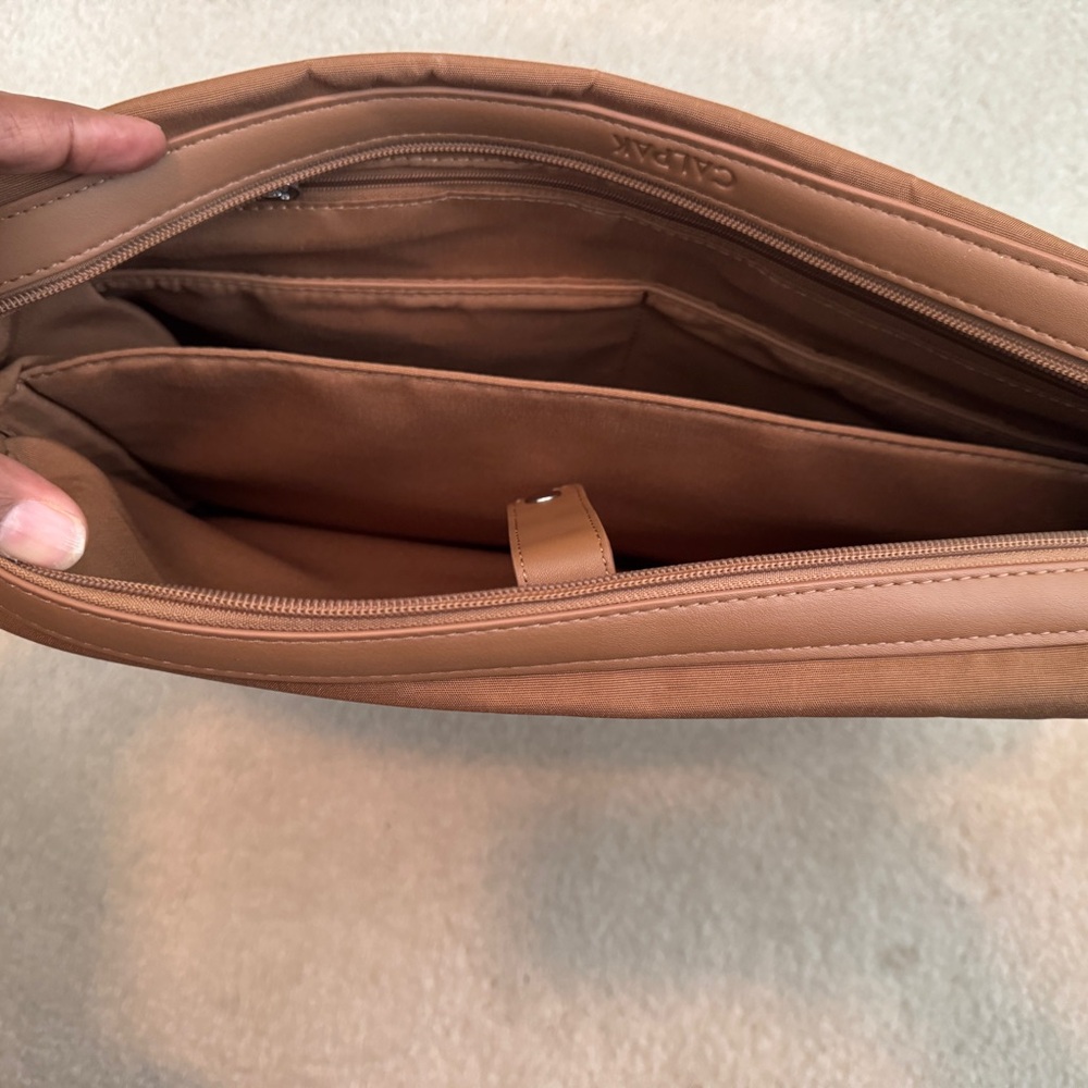 Calpak Brown Laptop Bag - Picture 7 of 12